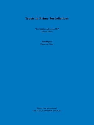 cover image of Trusts in Prime Jurisdictions